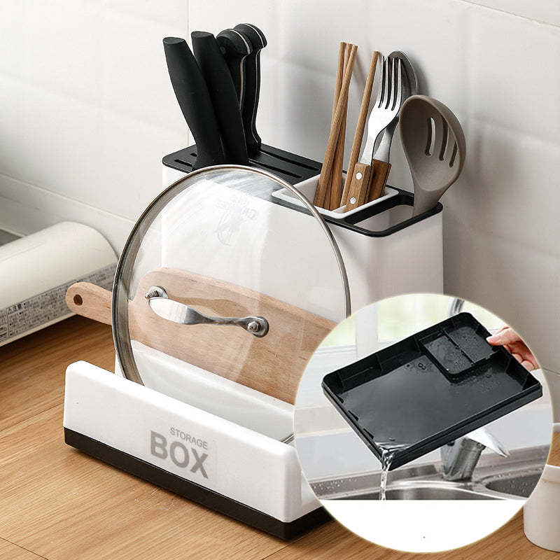 All-in-One Kitchen Knife & Utensil Rack