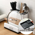 All-in-One Kitchen Knife & Utensil Rack
