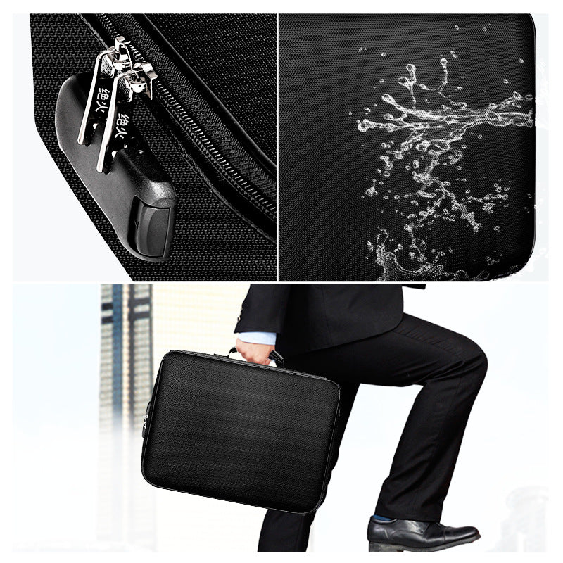 Fireproof Document Organizer Bag | Protect Your Important Papers