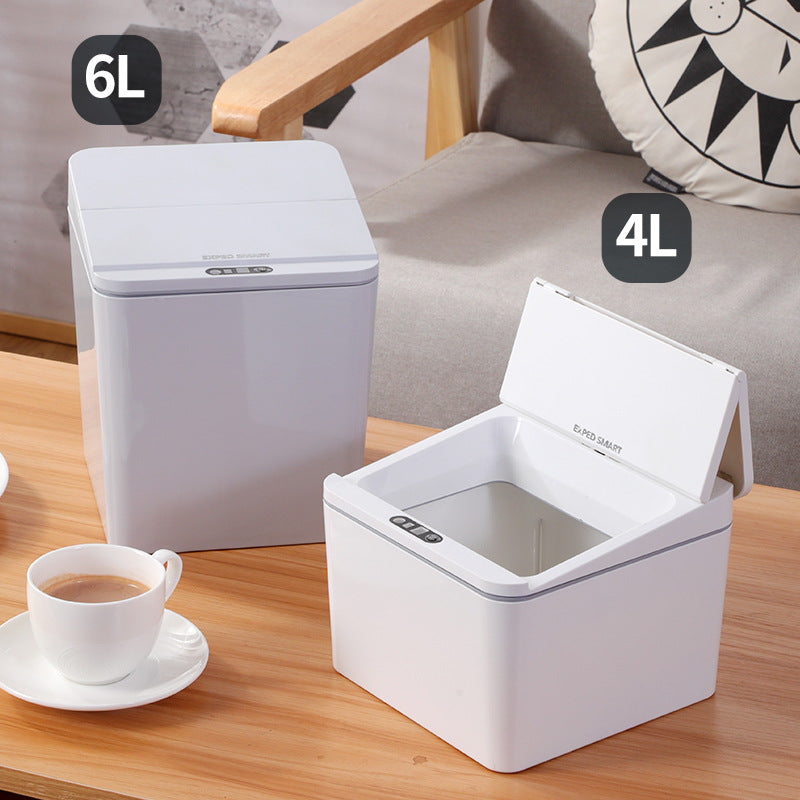 Touchless Motion-Sensor Waste Bin