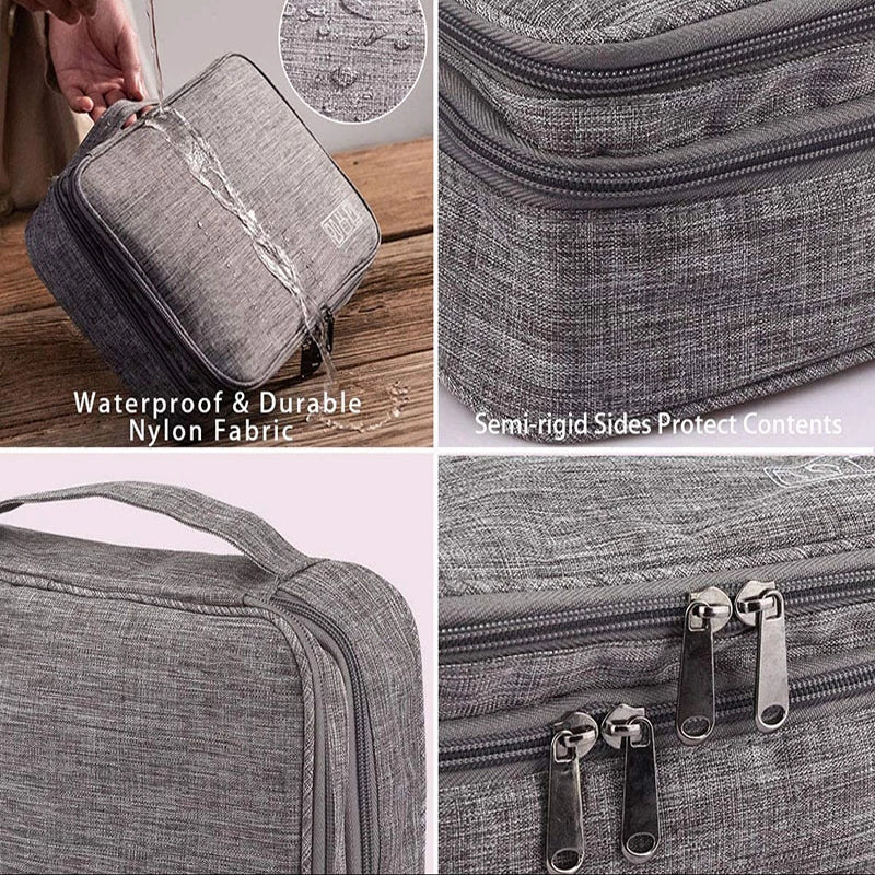 Waterproof Electronics Travel Organizer | Cable & Charger Case
