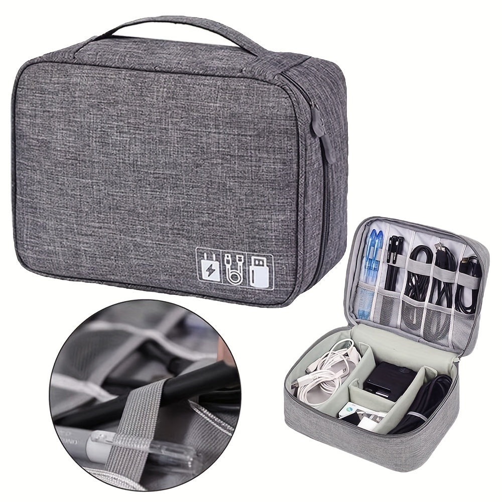 Electronics Travel Organizer | Structured Case for Tech & Cables